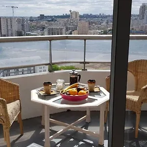 Beau Studio Rénové 30m2 Balcon Vue Paris+parking Apartamento
